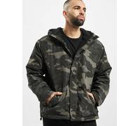 moderne Brandit Herren Jacke Reißverschluss Klettverschluss Camouflage 3XL