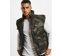 moderne Brandit Herren Jacke Reißverschluss Klettverschluss Camouflage S