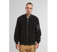 moderne Brandit Herren Jacke Reißverschluss Taschen Schwarz L