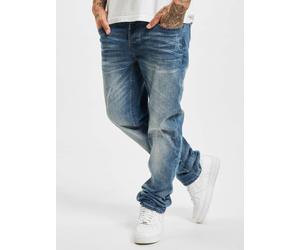 moderne Brandit Herren Jeans Stretch Taschen Straight Fit mit Baumwolle Blau 31/34