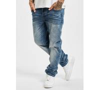 moderne Brandit Herren Jeans Stretch Taschen Straight Fit mit Baumwolle Blau 33/32