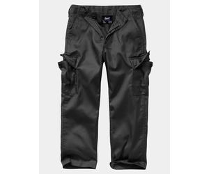 moderne Brandit Unisex Jeans Reißverschluss Taschen Schwarz 134/140