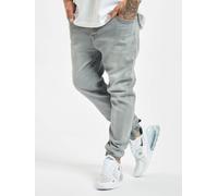 moderne DEF Herren Jeans Stretch mit Baumwolle Grau 33