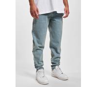 moderne DEF Herren Jeans Taschen Denim mit Baumwolle Blau W32