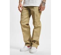 moderne Dickies Herren Jeans Reißverschluss Taschen Beige W31/L32