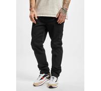 moderne Dickies Herren Jeans Reißverschluss Taschen Schwarz 31/34