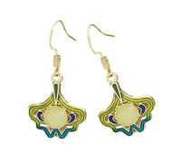 Moderne Ethnische Ohraccessoires Mit Quasten Versilberte Ohrstecker Mit Aufwendigen Blattdetails Für Chinesische Kleidung Qipao Outfit Passende Vintage Ohrhänger Chinesischen Stil