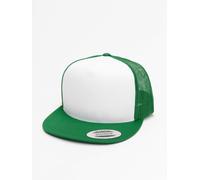 moderne Flexfit Unisex Cap Mesh 205 g/m² Grün/Weiß
