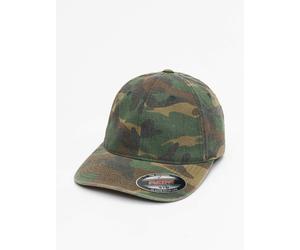 moderne Flexfit Unisex Cap Stretch 300 g/m² mit Baumwolle Camouflage S/M
