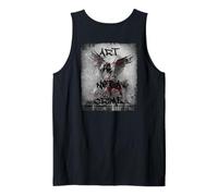 Moderne Hip Hop Retro Vintage Graffiti Edgy Urban Streetwear Tank Top