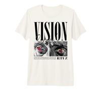 Moderne Hip Hop Y2K Vintage Graffiti Edgy Urban Streetwear Premium T-Shirt