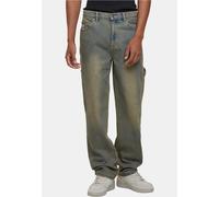 Bequeme Jeans KARL KANI "Karl Kani Herren KK OG Baggy Workwear Denim", Herren, Gr. 28, Normalgrößen, vintageblau, 100% Baumwolle, Jeans (37782010-28) vintageblau