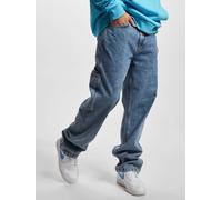 moderne Karl Kani Herren Jeans Reißverschluss Taschen mit Baumwolle Blau 30