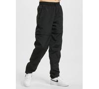 Urban Classics Ladies Shiny Crinkle Nylon Zip Pants Black Größe: M | Straight Jeans Outlet | Damen | Schwarz