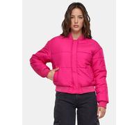 Urban Classics Ladies Puffer Blouson Hibiskus Pink Größe: S | Bomberjacken Outlet | Damen | Rosa