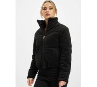 moderne Urban Classics Damen Jacke Reißverschluss Taschen 230 g/m² mit Baumwolle Schwarz XS