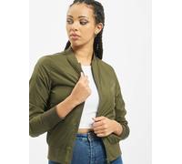 Urban Classics TB1217 Damen Jacke Ladies Light Bomber Jacket, Grün (Darkolive 551), X-Small