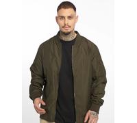 Urban Classics Bomberjacke TB1258 Light Bomber Jacket Herren Dunkeloliv Gr. L