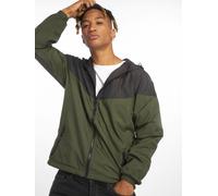 Urban Classics 2-Tone Tech Windrunner in Gr. XL in Grün