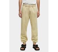 Jogginghose URBAN CLASSICS "Urban Classics Herren Heavy Stone Washed Sweatpants" Gr. XL, US-Größen, beige (unionbeige), Herren, 70% Baumwolle, 30% Polyester, unifarben, Hosen (48983960-XL) unionbeige