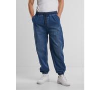 Urban Classics Herren Jeanshose Jogg Denim, lässige Herren Jeans Jogginghose, Tapered Design, Slim Fit