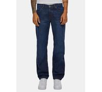 moderne URBAN CLASSICS Herren Jeans Straight Fit Kapuze mit Baumwolle Blau 32