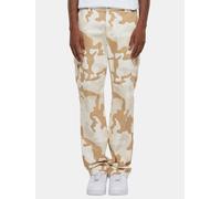 moderne URBAN CLASSICS Herren Jeans Straight Fit Kordelzug Taschen mit Baumwolle Camouflage 40