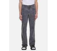 moderne URBAN CLASSICS Herren Jeans Straight Fit mit Baumwolle Grau 33