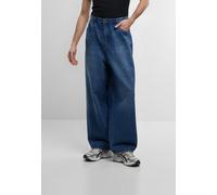 moderne Urban Classics Herren Jeans Taschen Denim 450 g/m² mit Baumwolle Blau 33