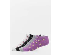 moderne Urban Classics Unisex Sneaker Stretch Rippbündchen mit Baumwolle Schwarz/Weiß/Grau/Violett 35-38
