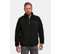 Brandit Troyer Teddyfleece Herren Schwarz Größe M