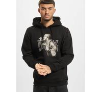 moderner Merchcode Herren Hoodie Kordelzug Kapuze 300 g/m² mit Baumwolle Schwarz XS