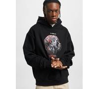 moderner Mister Tee Herren Hoodie 460 g/m² mit Baumwolle Schwarz L