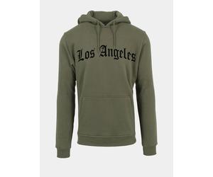 moderner Mister Tee Herren Hoodie Kordelzug Kapuze mit Baumwolle Khaki XS