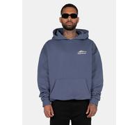 moderner MJ Gonzales Herren Hoodie Oversize 460 g/m² mit Baumwolle Blau XXL