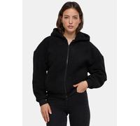 Urban Classics Ladies Oversized Sherpa Zip Hoody in Gr. L in Schwarz