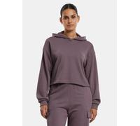 moderner Urban Classics Damen Hoodie Rippbündchen Kapuze 280 g/m² Violett S