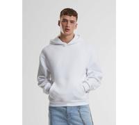 moderner URBAN CLASSICS Herren Hoodie Kapuze 330 g/m² mit Baumwolle Weiß S
