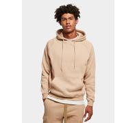 moderner URBAN CLASSICS Herren Hoodie Kordelzug Rippstrick 380 g/m² mit Baumwolle Beige XL