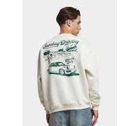 modernes Another Cotton Lab Herren Sweatshirt mit Baumwolle Weiß M