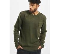 modernes Brandit Herren Sweatshirt Klettverschluss Khaki S