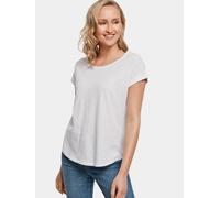 modernes Build Your Brand Damen T-Shirt 140 g/m² mit Baumwolle Weiß 3XL