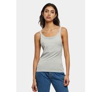 modernes Build Your Brand Damen T-Shirt Stretch Slim Fit 180 g/m² mit Baumwolle Grau S