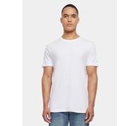 modernes Build Your Brand Herren T-Shirt 180 g/m² mit Baumwolle Weiß XL