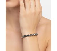 Modernes Calvin Klein Damen Armband mit Perlen Edelstahl-Armband Arm-Schmuck Größe XS KJAKMD0401 Silber
