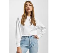modernes Calvin Klein Damen Sweatshirt Oversize mit Baumwolle Weiß XS