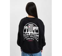 modernes Just Rhyse Damen Sweatshirt mit Baumwolle Schwarz M