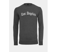 modernes Mister Tee Herren Sweatshirt mit Baumwolle Anthrazit XS