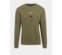modernes Mister Tee Herren Sweatshirt mit Baumwolle Khaki L