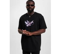 modernes Mister Tee Herren T-Shirt 240 g/m² mit Baumwolle Schwarz XS